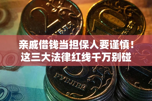 济南亲戚借钱当担保人要谨慎！这三大法律红线千万别碰