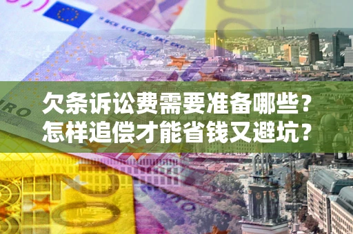 济南欠条诉讼费需要准备哪些？怎样追偿才能省钱又避坑？